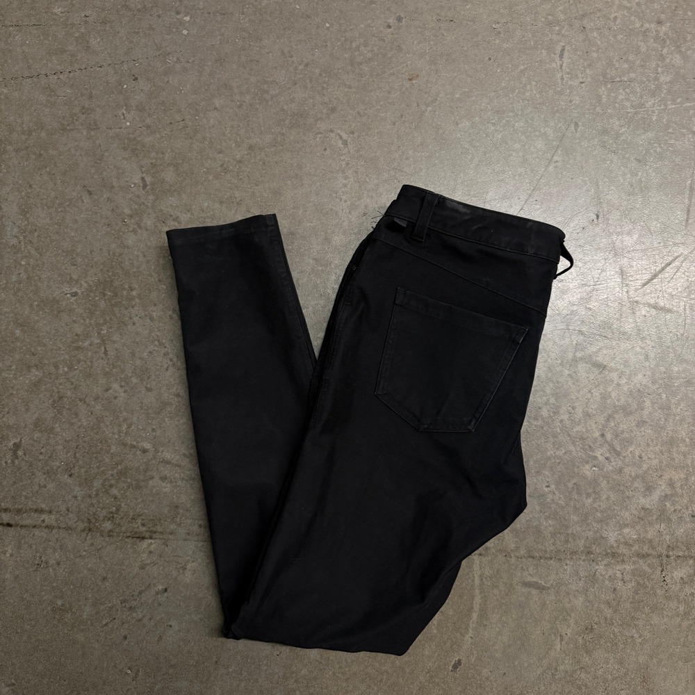 Lululemon ABC Pant Slim Black Mens Size 32 5-Pocket Technical Trousers LM5ACZS